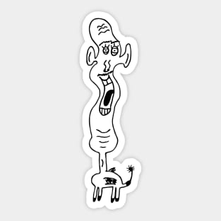 Horace The Long Headed Pegasus Gypsy Sticker